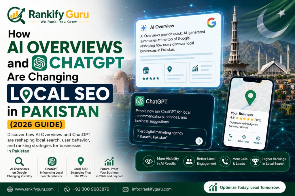 How AI Overviews and ChatGPT Are Changing Local SEO in Pakistan