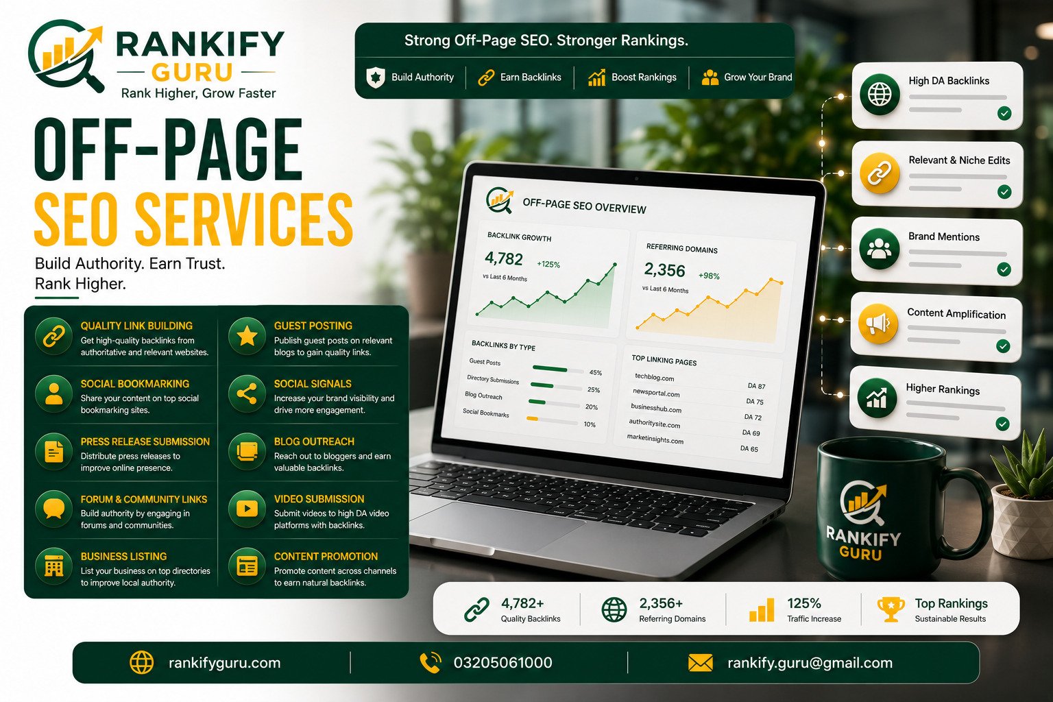 Professional Off-Page SEO Services in Pakistan