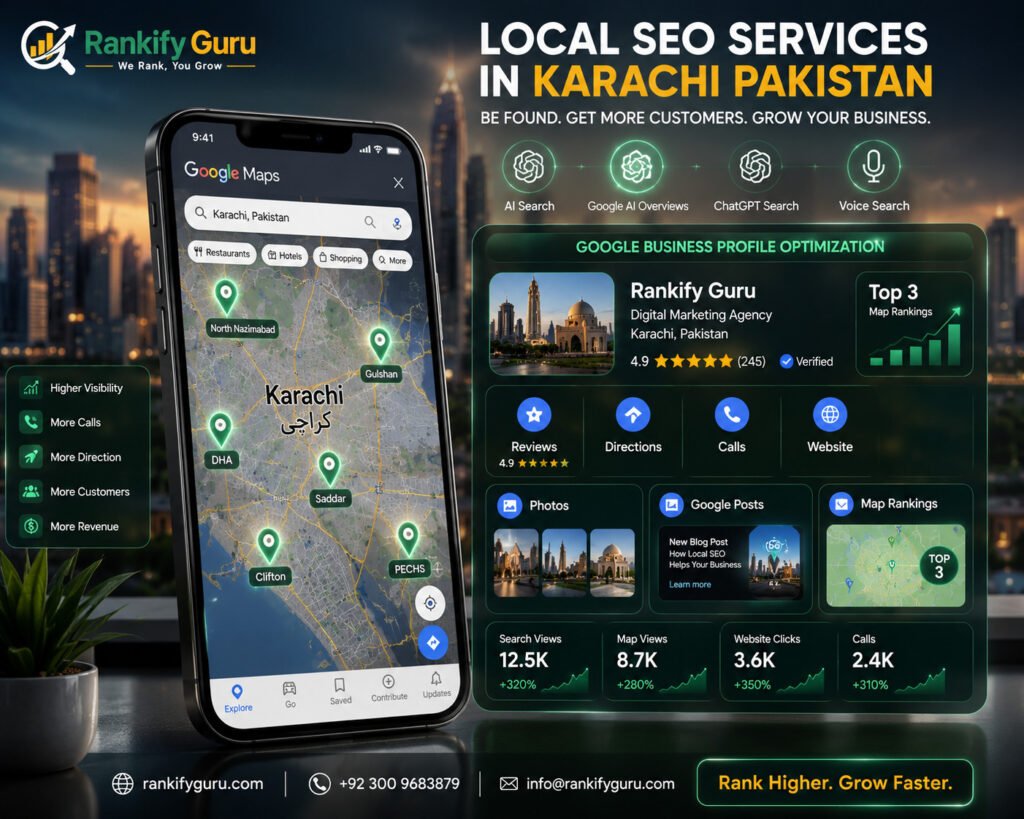 SEO Services in Karachi